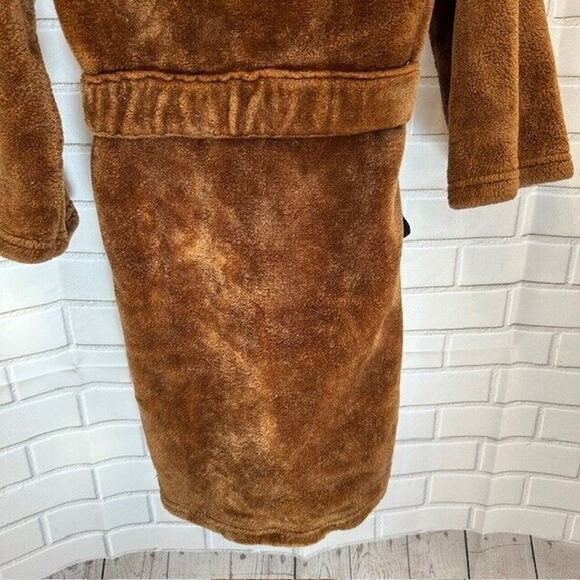 Star Wars Boys Size 6 Plush Brown Baby Yoda Bath Robe House Coat, Grogu - Picture 10 of 10